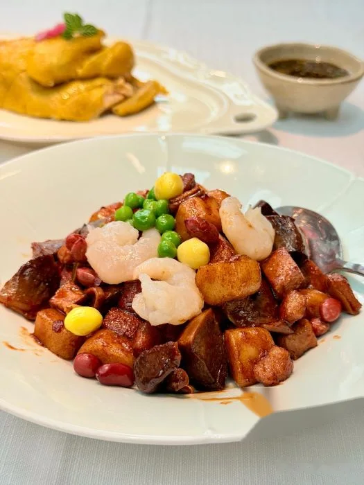 八宝辣酱小年糕 at 转角·老弄堂上海菜(淮海路店)